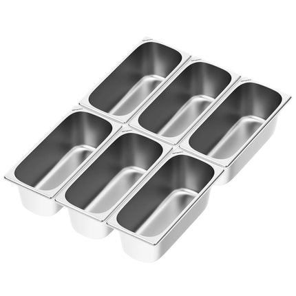 GGM Gastro (6 pieces) - Ice container - 5 litres - Stainless steel