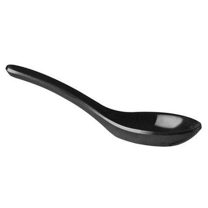 GGM Gastro (60 pcs) Canape spoon - HONG KONG - Melamine - 135mm - Black