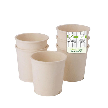 GGM Gastro (60 pcs) Polycarbonate Cup (reusable) - 400ml - Ø 95mm - Cream White