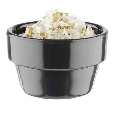 GGM Gastro (60 pcs) Ramekin - FLOWER POT - Melamine - 40ml - Ø60mm - Grey