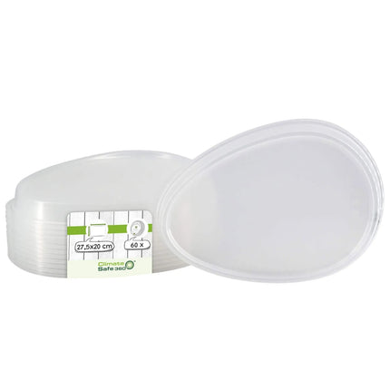 GGM Gastro (60 pcs) Reusable Lid - 259x200mm - Clear