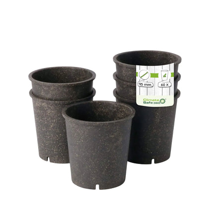 GGM Gastro (60 pcs) Reusable Snack Bowls - 400ml - Ø 95mm - Grey
