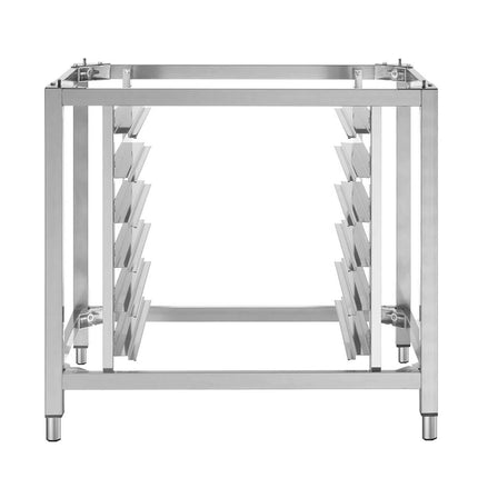 GGM Gastro 7x GN 1/1 tray rails Commercial Combi Oven Base Frame - 920x620x800mm - Stainless Steel - for BKDV865-2SM, BKDV705-2SM, HV705-1TL & HV865-1TL
