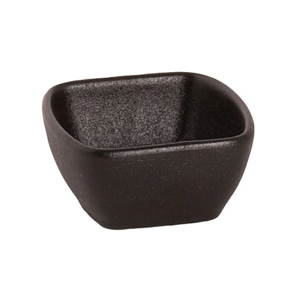 GGM Gastro (8 pcs) Bowl - Universe - Porcelain - 750ml - square - 70x70mm - Black