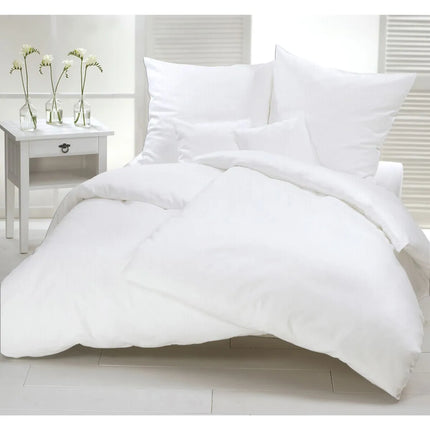 GGM Gastro (80 pcs) Satin Stripe Duvet Cover Linz - 80x60cm - White