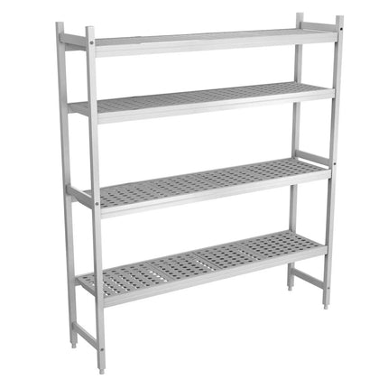 GGM Gastro Aluminium Base Shelf - 1486x360mm - Load capacity: 450kg