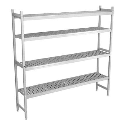 GGM Gastro Aluminium Base Shelf - 1745x460mm - Load capacity: 600kg