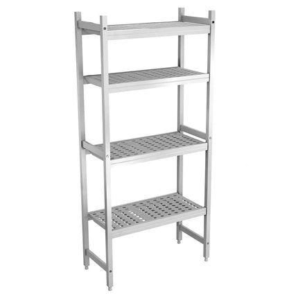 GGM Gastro Aluminium Base Shelf - 776x460mm - Load capacity: 600kg