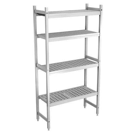 GGM Gastro Aluminium Base Shelf - 893x360mm - Load capacity: 450kg