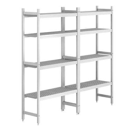 GGM Gastro Aluminium Shelf Set - Installation depth: 360mm - Load capacity: 600kg