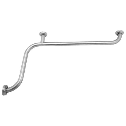 GGM Gastro Angled Grab Rail - Stainless Steel - Length: 350mm