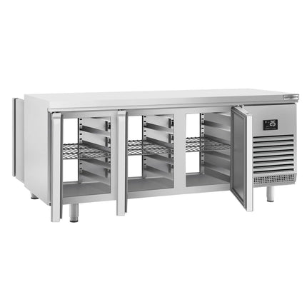 GGM Gastro Bakery Counter Fridge - 2185x800mm - with 6 doors - capacity 610 litres
