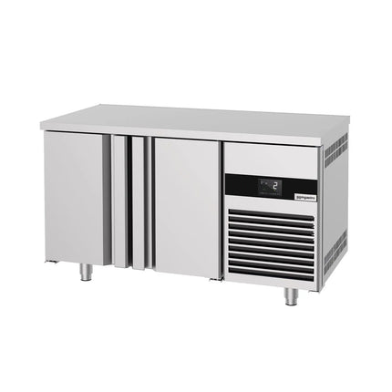 GGM Gastro Bakery Counter Fridge PREMIUM - 1550x800mm - with 2 doors - capacity 390 litres