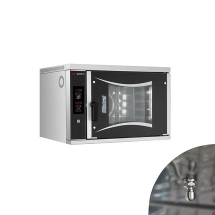 GGM Gastro Bakery-Electric Commercial Combi Oven - Digital Controls - 6x EN 600x400 - incl. Automatic washing system