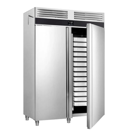 GGM Gastro Bakery Fridge Stainless steel PREMIUM - EN 600x400mm - 1700L - with 2 doors