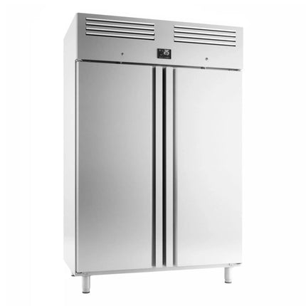 GGM Gastro Bakery Fridge Stainless steel PREMIUM PLUS - EN 600x400mm - 1240L - with 2 doors - LED lighting
