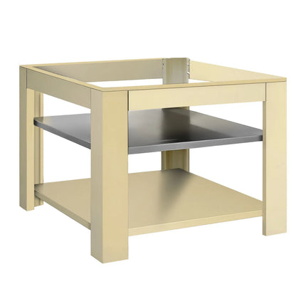 GGM Gastro Base Frame for Pizza Oven - 1177x1201x930mm - Cream Yellow - for GPOE150C