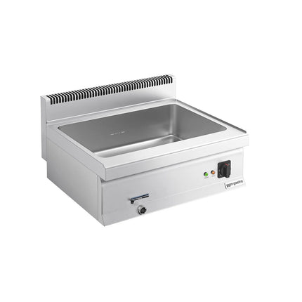 GGM Gastro Bếp Cách Thủy Để Bàn - 2x GN 1/1 hoặc 4x GN 1/2 - 2.4kW - Có Van Xả