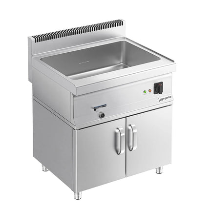 GGM Gastro Bếp Cách Thủy Để Bàn - 2x GN 1/1 hoặc 4x GN 1/2 - 2.4kW - Có Van Xả