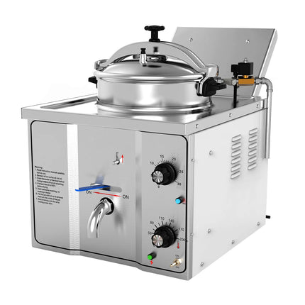 GGM Gastro Bếp Chiên Áp Suất Điện - 15L - 3kW - Thủ Công
