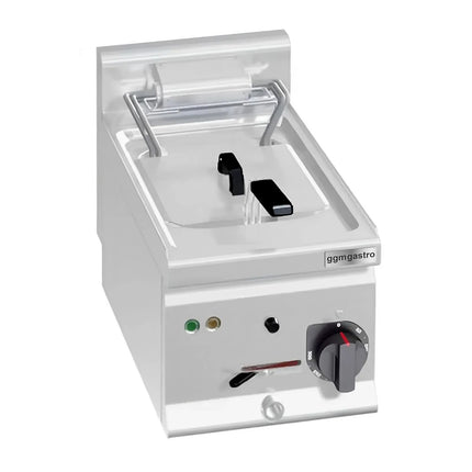 GGM Gastro Bếp Chiên Nhúng Điện Để Bàn - 10L - 6kW - Thủ Công - Có Van Xả