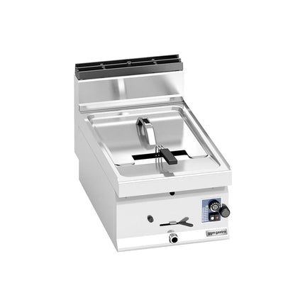 GGM Gastro Bếp Chiên Nhúng Gas Để Bàn - 10L - 6.9kW - Thủ Công - Có Van Xả