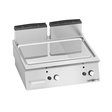 GGM Gastro Bếp Chiên Nướng Gas - 13.8kW - Mặt Nửa Phẳng Nửa Rãnh