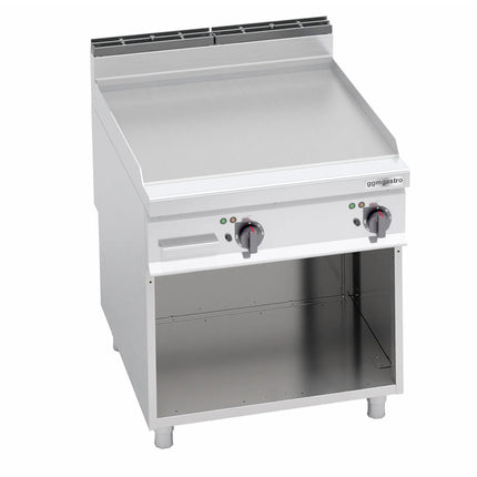 GGM Gastro Bếp Chiên Phẳng Điện - 11.4kW - Mặt Phẳng - Diện Tích Nấu: 795x667mm - Có Chân Đứng