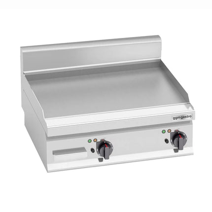 GGM Gastro Bếp Chiên Phẳng Điện - 8kW - Mặt Phẳng - Diện Tích Nấu: 596x430mm
