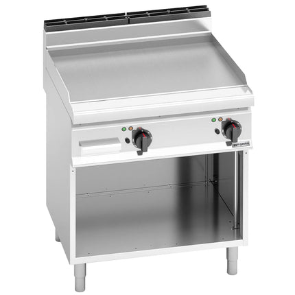 GGM Gastro Bếp Chiên Phẳng Điện - 9.6kW - Mặt Phẳng - Diện Tích Nấu: 795x500mm - Có Chân Đứng