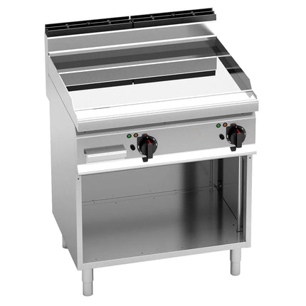 GGM Gastro Bếp Chiên Phẳng Điện - 9.6kW - Mặt Phẳng - Diện Tích Nấu: 800x714mm - Có Chân Đứng