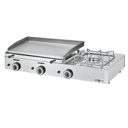 GGM Gastro Bếp Chiên Phẳng Gas - 8.7kW - Mặt Phẳng - Diện Tích Nấu: 583x395mm