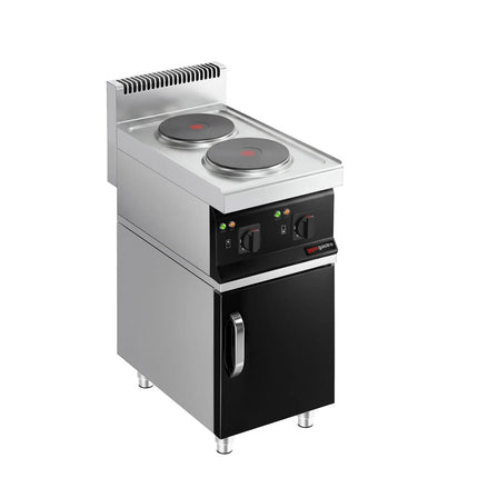 GGM Gastro Bếp Điện - 4.6kW - 2 Mặt - Có Tủ Bệ - 1 Cánh