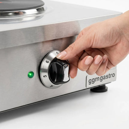 GGM Gastro Bếp Điện - 5.2kW - 2 Mặt