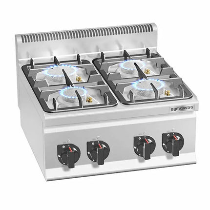 GGM Gastro Bếp Gas - 19kW - 4 Họng