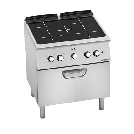 GGM Gastro Bếp Hồng Ngoại - 12.8kW - 4 Vùng - Kèm Lò Đối Lưu Điện - 4.7kW