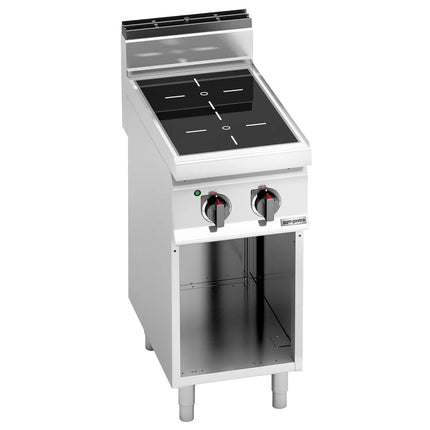 GGM Gastro Bếp Hồng Ngoại - 6.4kW - 2 Vùng - Có Kệ Dưới Hở
