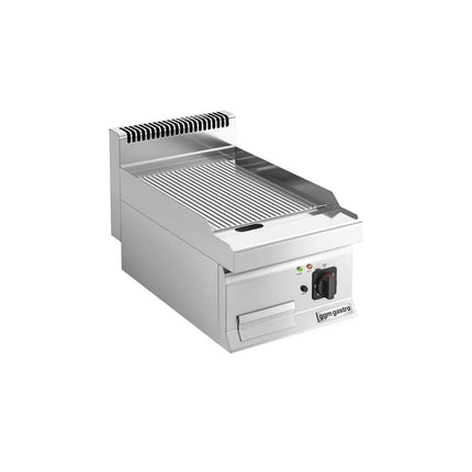 GGM Gastro Bếp Nướng Điện - 3.6kW - Mặt Rãnh - Diện Tích Nấu: 395x535mm