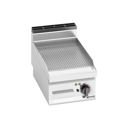 GGM Gastro Bếp Nướng Điện - 4.8kW - Mặt Rãnh - Diện Tích Nấu: 400x714mm