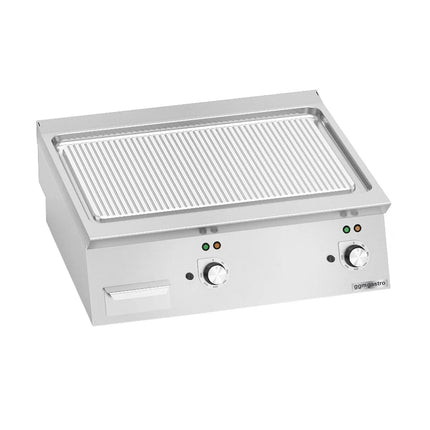 GGM Gastro Bếp Nướng Điện - 9.6kW - Mặt Rãnh