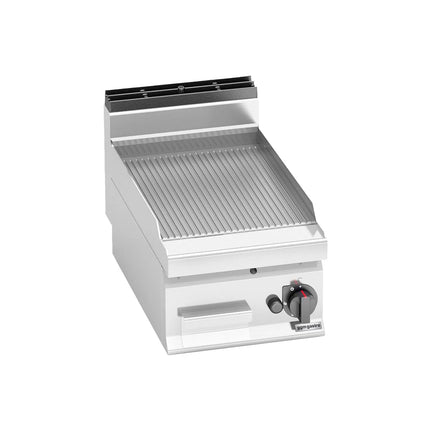 GGM Gastro Bếp Nướng Gas - 6.9kW - Mặt Rãnh - Diện Tích Nấu: 395x500mm