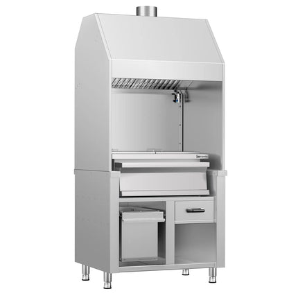 GGM Gastro Bếp Nướng Than - 960mm - 2 Vỉ Nướng