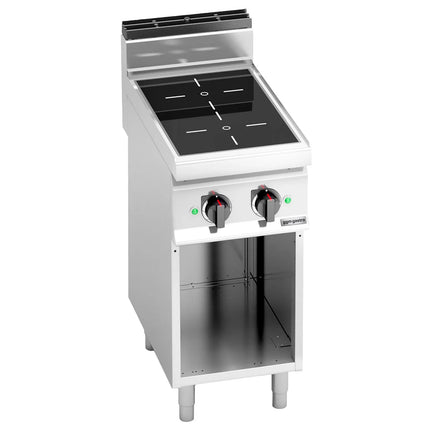 GGM Gastro Bếp Từ Đứng - 7kW - 2 Vùng - Có Kệ Dưới Hở