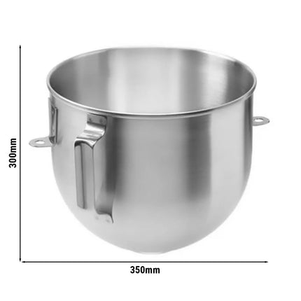 GGM Gastro Bowl for planetary mixer - Stainless steel - 350x350x300mm - for RSK30