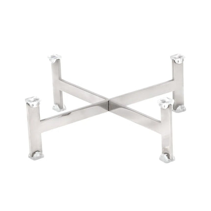GGM Gastro Buffet Stand - Chrome - square - Height: 70mm - suitable for platters & plates from 210mm