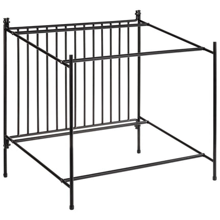 GGM Gastro Buffet Stand - Metal - Black - Height: 480mm - suitable for GN 1/1 & GN 1/2