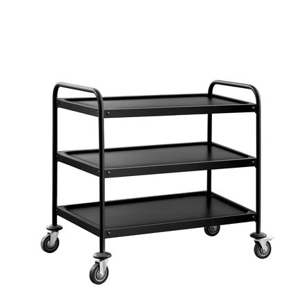 GGM Gastro Catering Trolley - Commercial Service & Clearing Trolley - Heavy Duty - 1000x600mm - 3 Tier