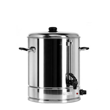GGM Gastro Catering Water Boiler & Mulled Wine Urn - Stainless Steel - 21L - 3kW - Stepless Temperature Control