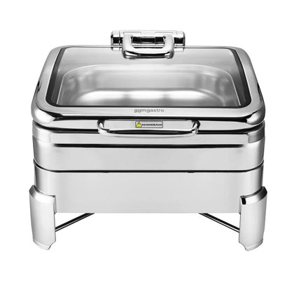 GGM Gastro Chafing Dish - GN 2/3 - with Glass Lid (soft-close)