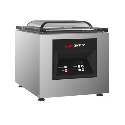 GGM Gastro Chamber Vacuum Sealer - 10m³/h - 600W - Digital - Benchtop - with Gas Flushing